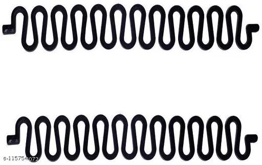 Hair Clips for Women (Black, Pack of 2)
