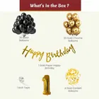 1st Happy Birthday Balloon Decoration Kit, Multicolor, Pack Of 52