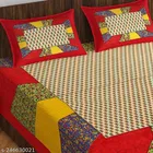 Cotton Double Bedsheet with 2 Pillow Cover 