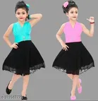 Net Frock for Girls 
