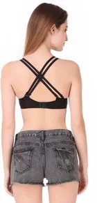 Cotton Blend Non Padded Bra for Women 