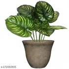 Plastic Artificial Monstera Plant 