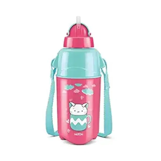 MILTON Plastic Kool Trendy 400 Bottle (370 ml) for Kids