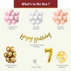 7th Happy Birthday Balloon Decoration Kit, Multicolor, Pack Of 58