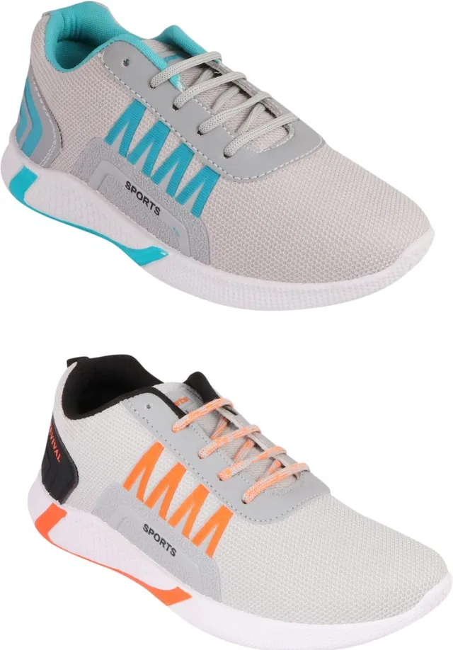 Casual Shoes for Men (Multicolor, 10) (Set of 2)