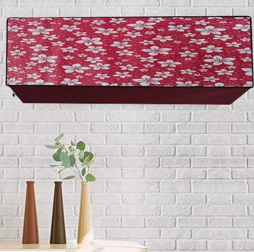 PVC Printed 1.5 Ton AC Cover (Multicolor)