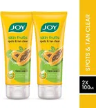 Joy Skin Fruits Spots & Tan Clear Face Wash 100 ml (Pack Of 2)