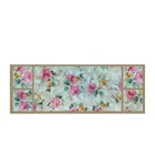 Krishna E PVC Pink Flower Micro wave cover Cover Pack of 1