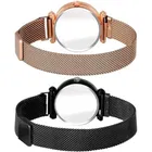  Casual Metal Analog Watch Combo Women 