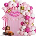 43 Pcs Birthday Decoration Kit for Girls, Multicolour, Set of 1