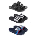 Combo of Sliders with Slippers for Men 