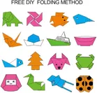 Oddy Origami Paper Pack of 80 Sheets 