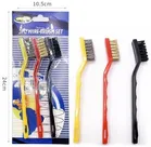 Stainless Steel Wire Mini Cleaning Brush (Multicolor, Pack of 3)