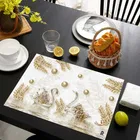 PVC Printed Dining Table Placemats 
