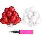 40 Pcs Mettalic Balloons with Pump 