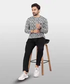 Round Neck Printed T-Shirt for Men 