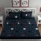 Polycotton Fitted Elastic Double Bedsheet 