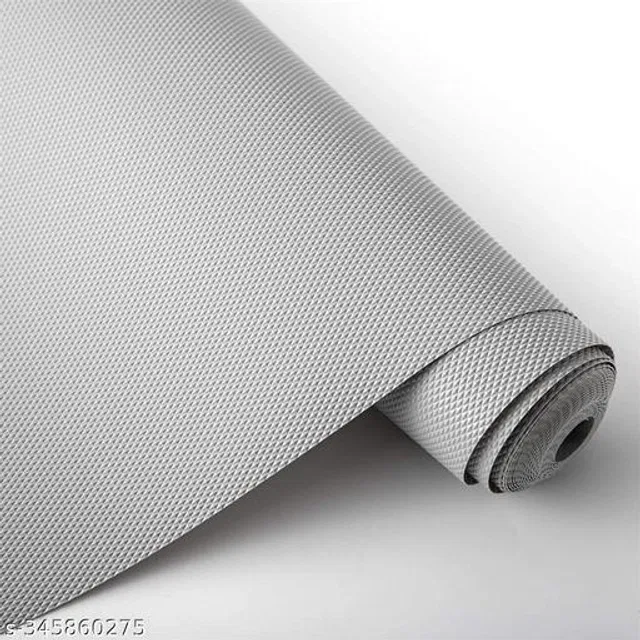 PVC Anti Slip Kitchen Mat Roll (Grey, 0.5x5 m)
