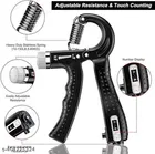Adjustable Hand Grip with Smart Counter [5-60 kg]