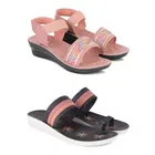 Combo of Flats & Sandals for Women 