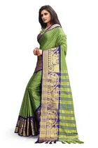 Cotton Embellished Saree for Women 
