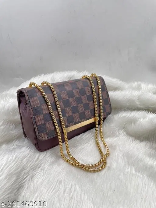 Stylish Sling Bag for Women (Rust)