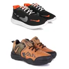 Sports Shoes for Men, Multicolor, Pack of 2 