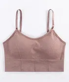 Cotton Blend Padded Camisole Bra for Women 