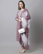 Cotton Embroidered Kurta Set for Women 