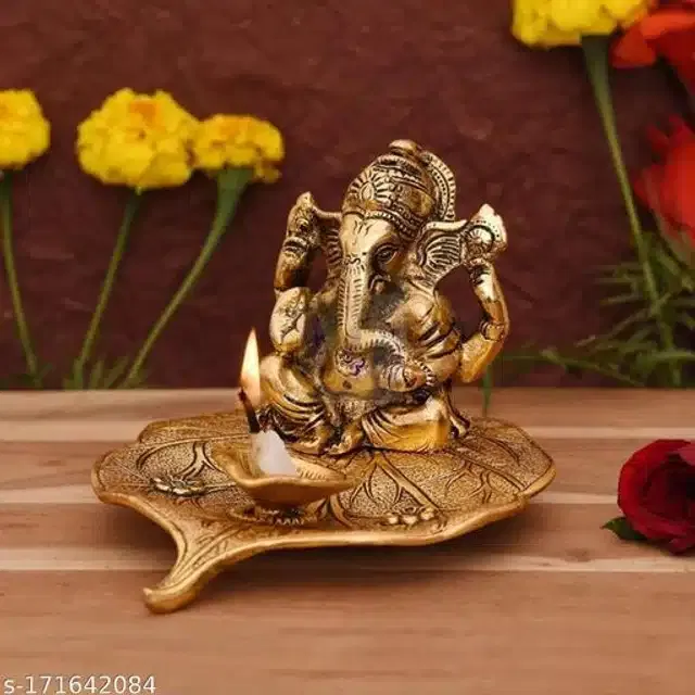 God Ganeshji Showpieces (Brass)