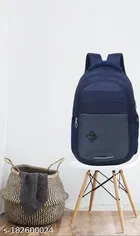 Nylon Backpack for Men & Women, Blue