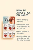 Round Square Press On Nails 