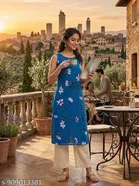 Long Straight Kurti for Women 