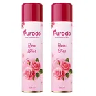 Purodo Air Freshener Spray Rose Bliss 2X220 ml (Pack of 2)