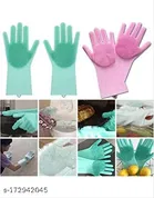 Silicone Kitchen Cleaning Gloves 