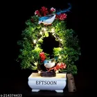 Artificial Bonsai Plant with Sparrow & Light 