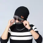 Woolen Cap with Neck Warmer for Men & Women 