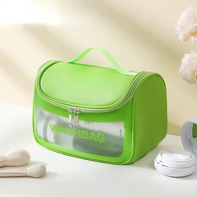 Portable Cosmetic Bag Women (Green)
