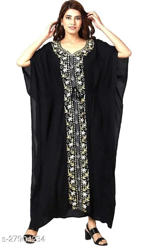 Nightdress for Women (Black, L)