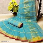 Kota Doria Cotton Saree for Women 