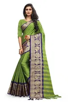 Cotton Embellished Saree for Women 