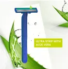 VI-JOHN Shavepro Three Blade Disposable Razor with Aloevera Strip 