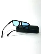 ABS Plastic Rectangular Shape Sunglasses for Men 