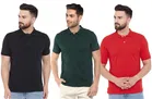 Polo T-shirts for Men, Pack of 3 