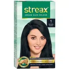 Streax Mini Natural Black Hair Colour No.1, 25 g