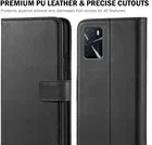 OPPO A16 Artificial Leather Mobile Flip Cover 