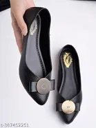 Solid Ballerinas for Women 