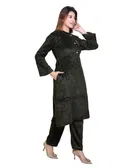Super Soft Solid Kurti with Pant for Women 