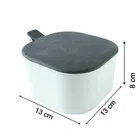 Fancy 4-Section Masala Box for Kitchen Storage, Assorted_2678