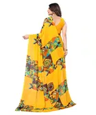 Women's Printed Saree With Unstitched Blouse 